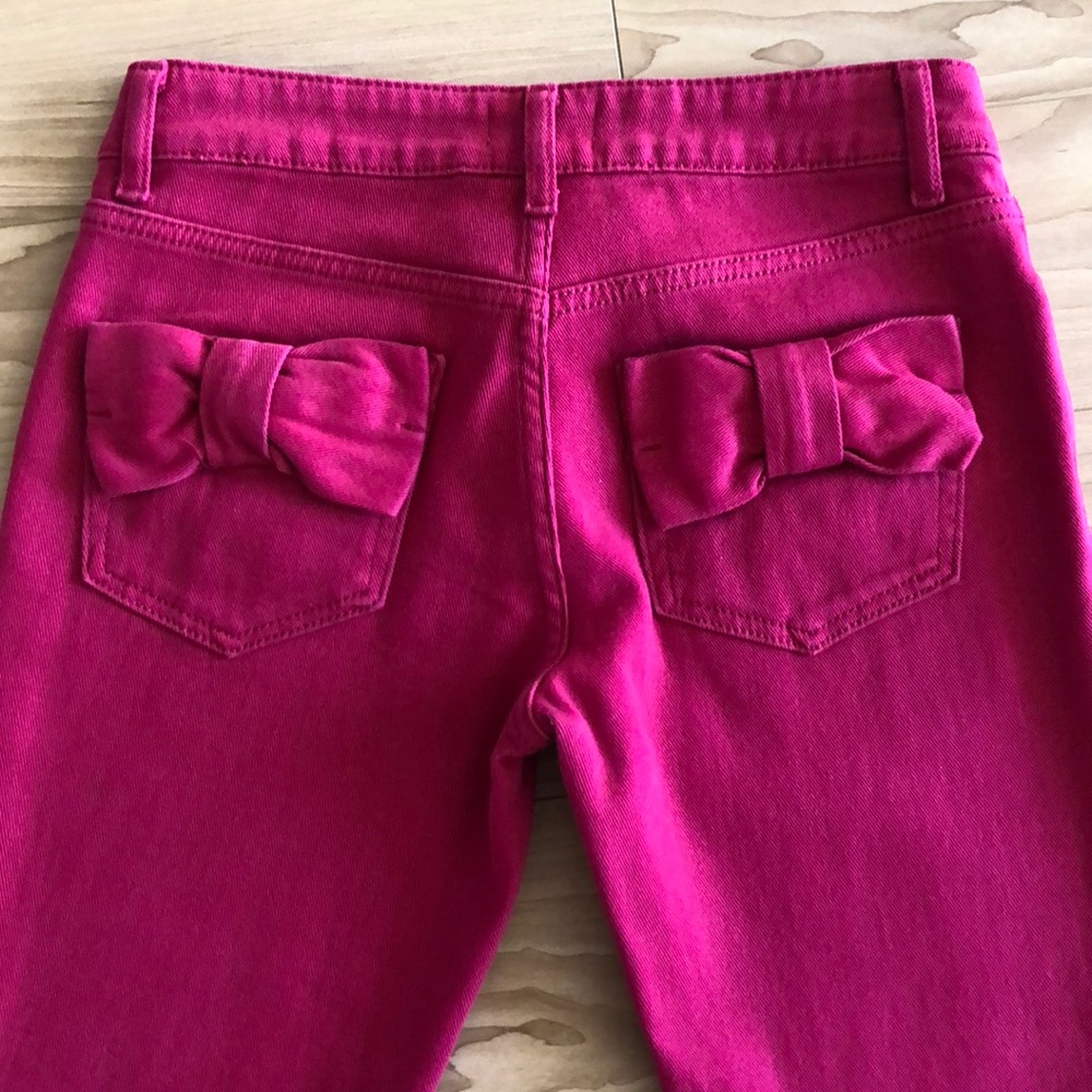 Valentino | Pink Bow Jeans